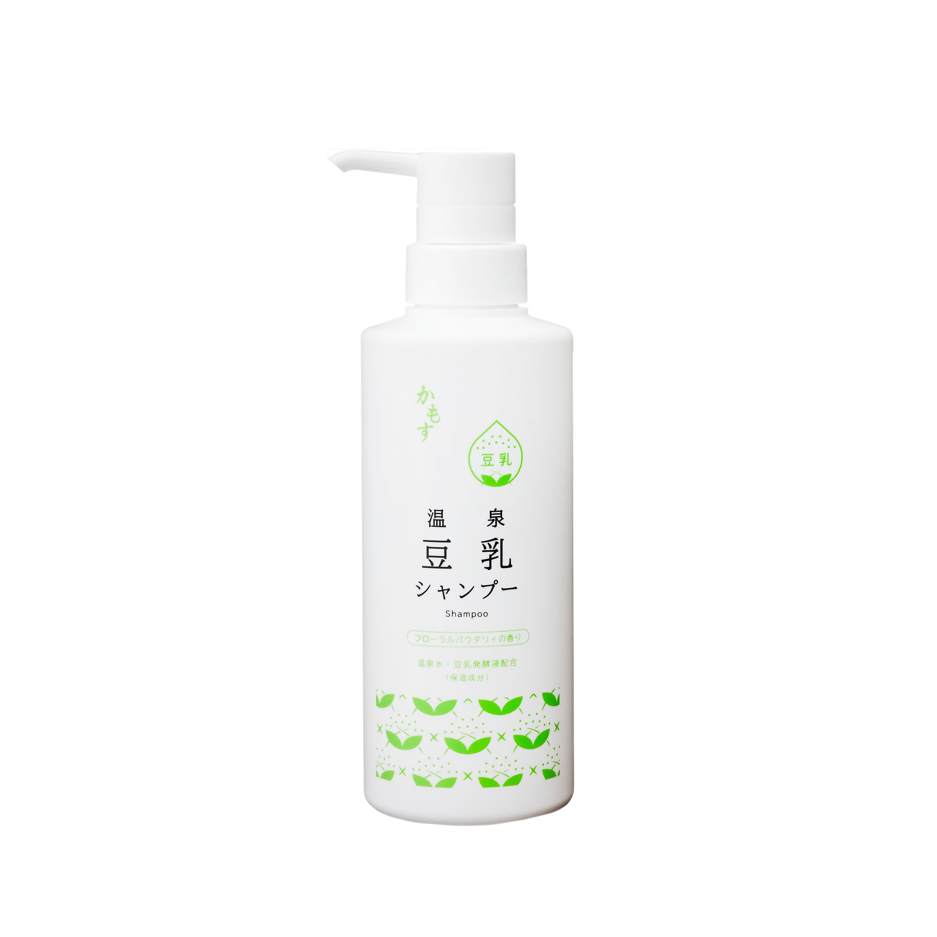 かもす 温泉豆乳シャンプー350mL 【公式】たびさきコスメ - 温泉水を