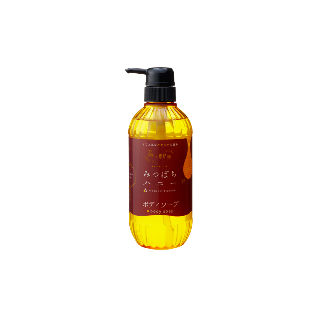 花蜜精みつばちハニーボディソープ　５００ｍＬ