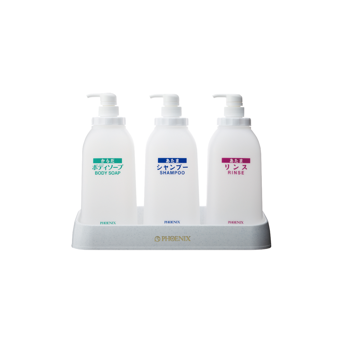 フェニックス 角型詰替ボトル [リンス] 1200mL